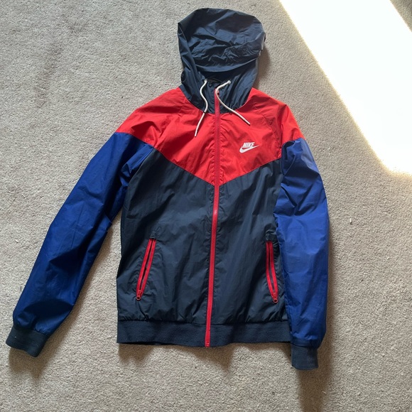 Nike windbreaker with adidas sweater - Picture 1 of 2
